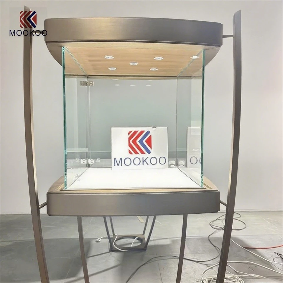 Modern Design Factory Price Jewelry Showcase Custom Jewelry Cases Luxury Showcase Manufacture Jewelry Display Cabinet factory