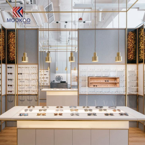 Tárolja a napszemüveget, a modern, luxusboltot