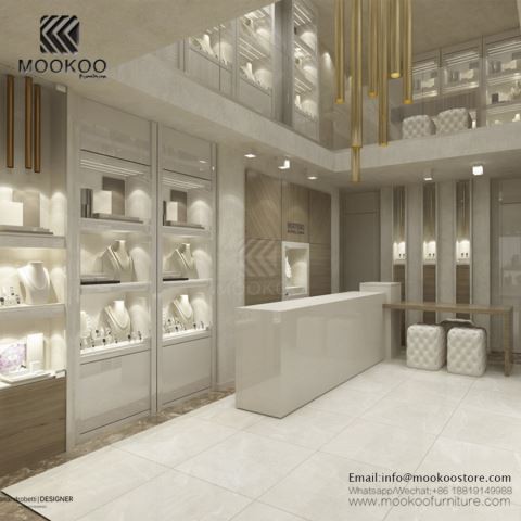 Ékszerbolt Bútor Intrior Design