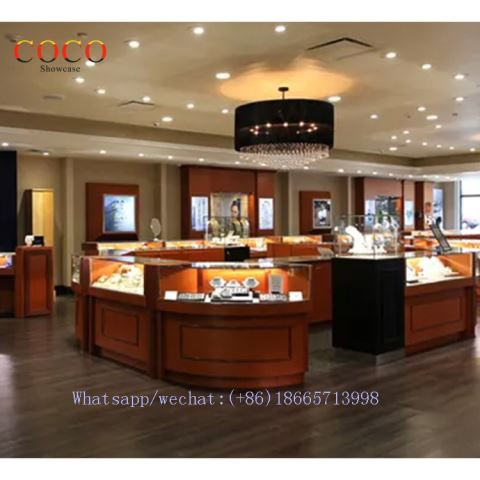 Legújabb stílus fa ékszerek kioszk