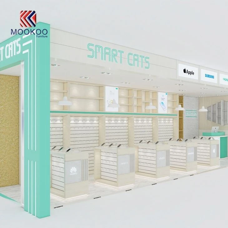Mall mobiltelefon-kiegészítők berendezéseinek kijelzője