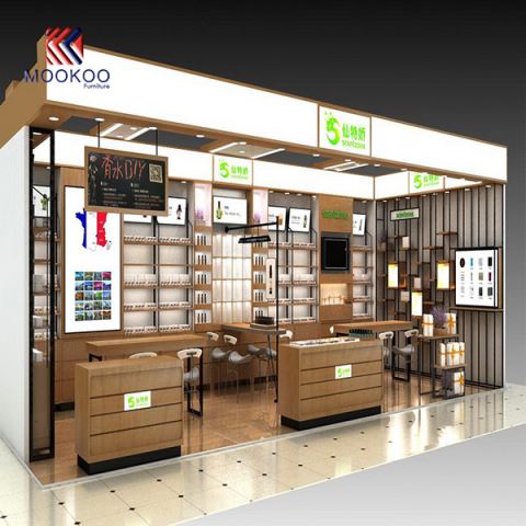 Kozmetikai kijelző dekoráció sstore design