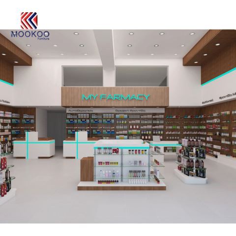 Gyógyszertár zászlóshajója bútor