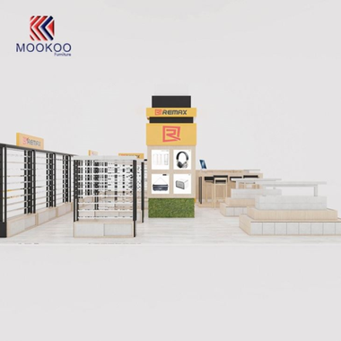 Bevásárlóközpont bemutató telefonbútor